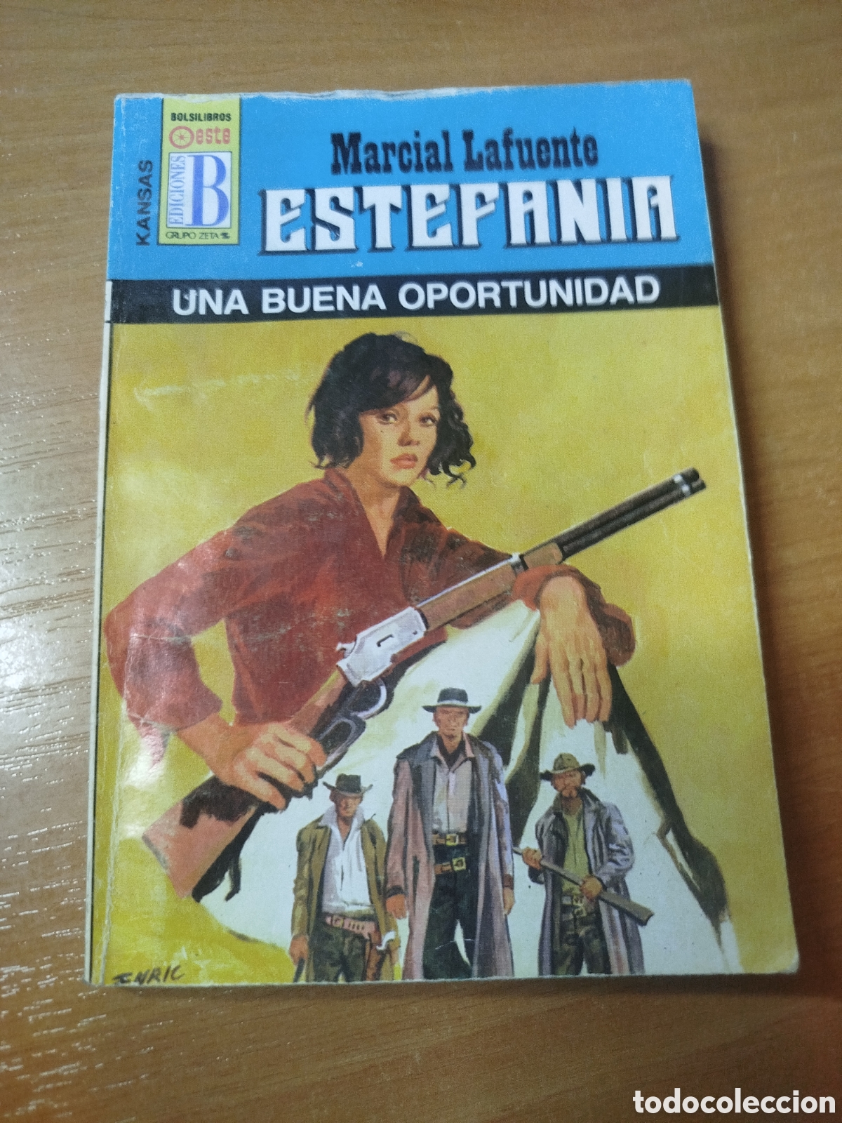 Libros de segunda mano: Estefan&iacute;a. Marcial Lafuente. Una buena oportunidad. Western
