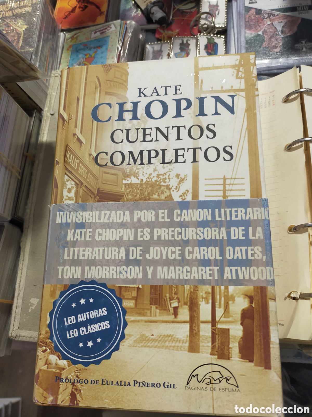 Libros de segunda mano: CUENTOS COMPLETOS KATE CHOPIN PAGINAS DE ESPUMA MUY BUEN ESTADO