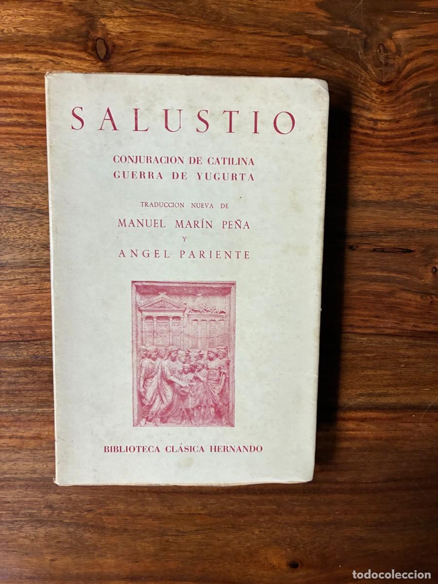 Libros de segunda mano: Conjuraci&oacute;n de Catilina . Guerra de Yugurta. Salustio. Biblioteca cl&aacute;sica Hernando