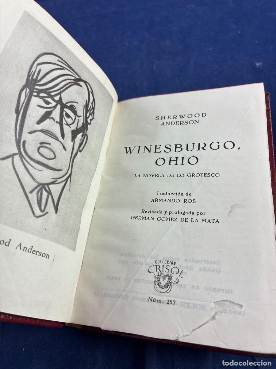 Libri di seconda mano: Winesburgo Ohio Sherwood Anderson 1949 Aguilar Crisol 257 Aceptable
