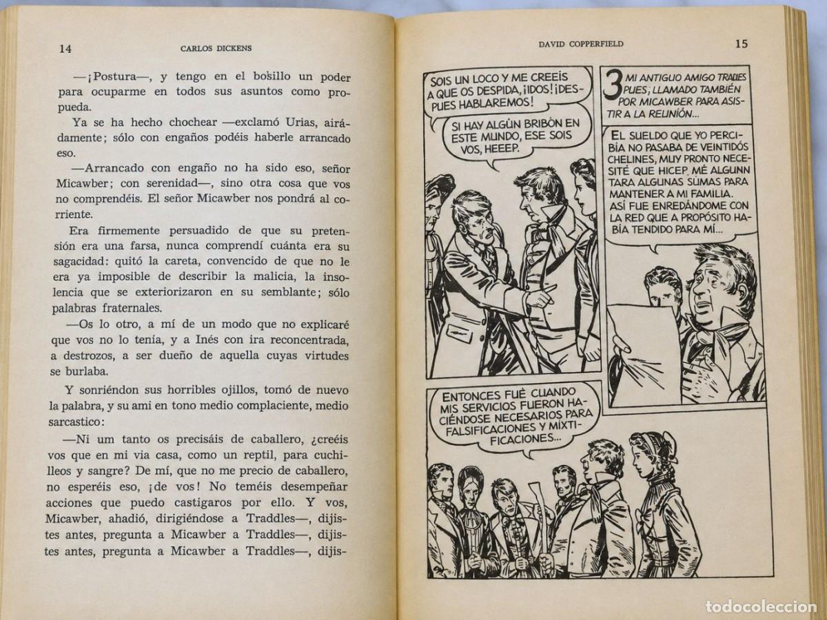 Libros de segunda mano: DAVID COPPERFIELD , CLASICOS JUVENILES N&ordm; 16 - Foto 4
