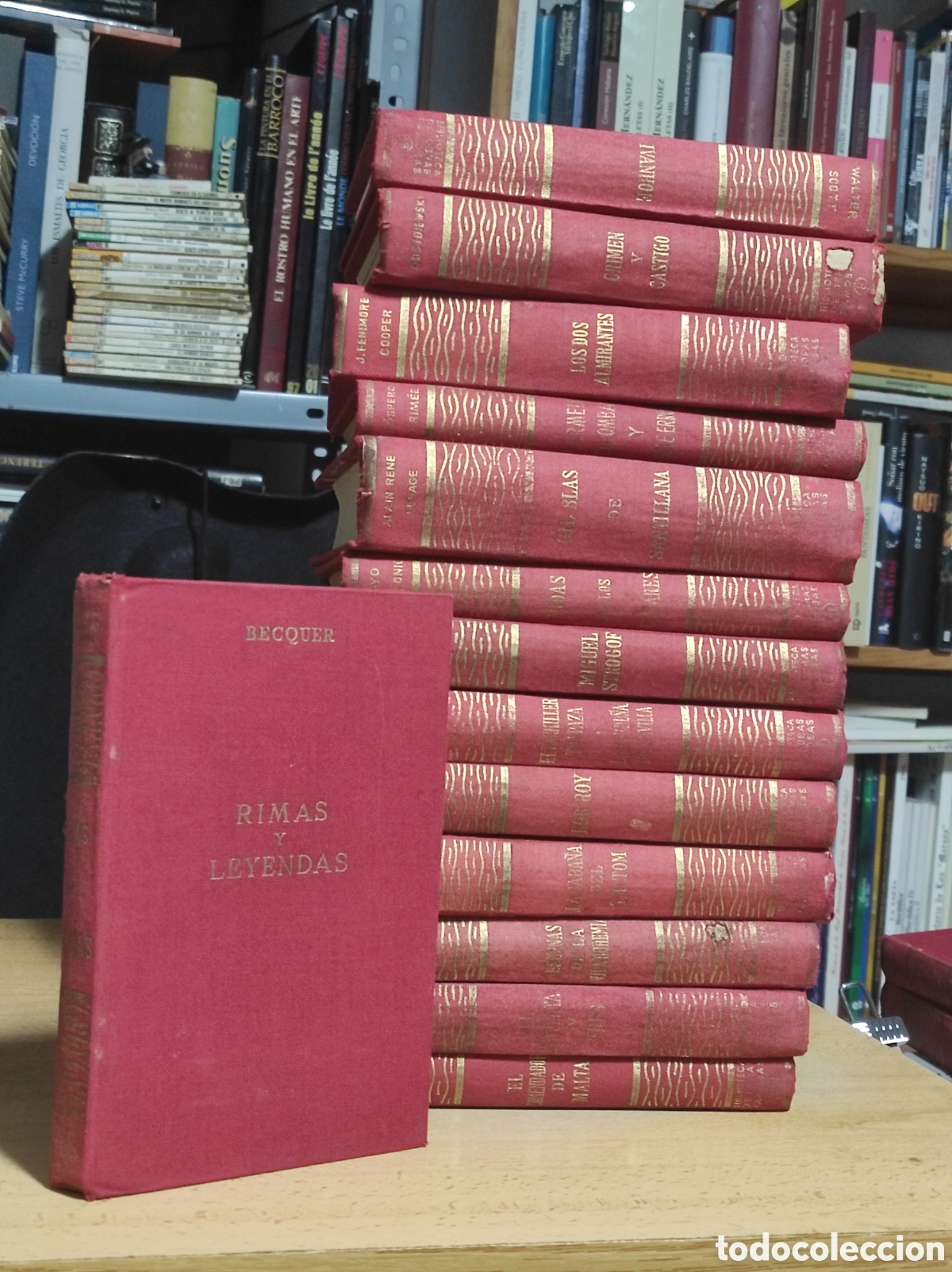 Libros de segunda mano: Lote de 14 libros Colecci&oacute;n Biblioteca de obras famosas. Ediciones Alonso 1966