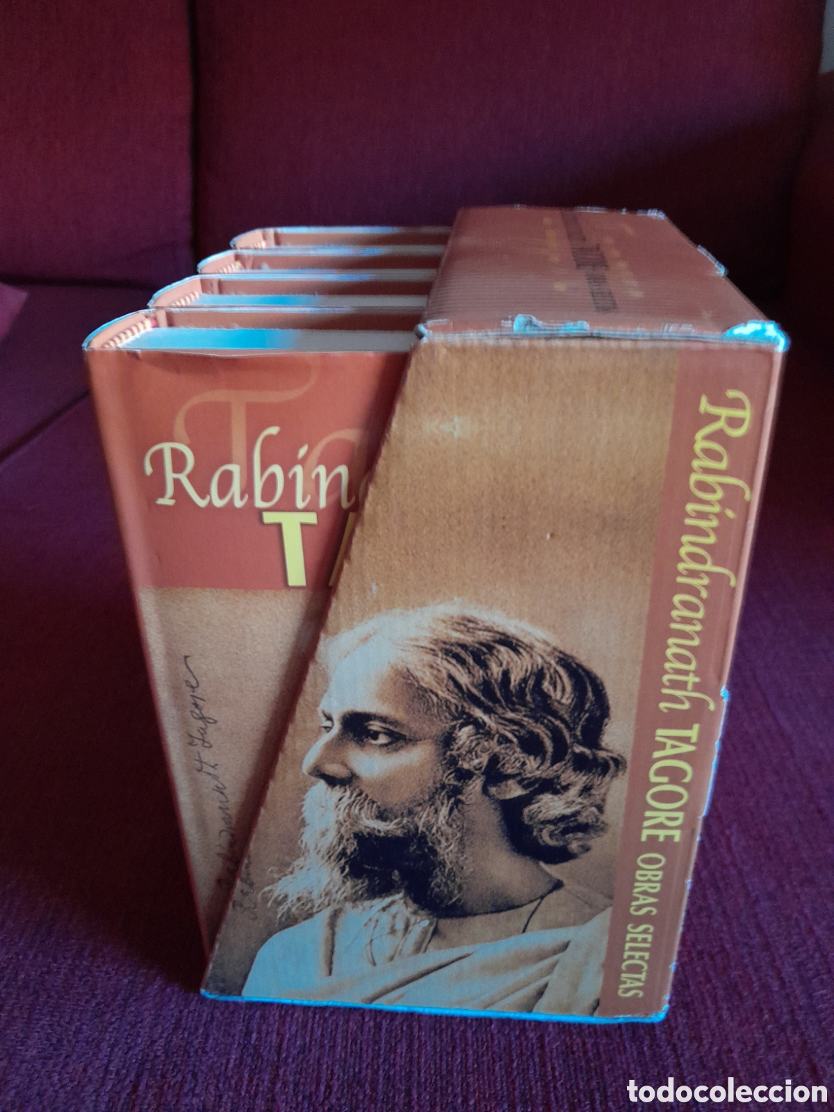 Libros de segunda mano: -Obras Selectas de Rab&iacute;ndranath Tagore.4 tomos. - Foto 5
