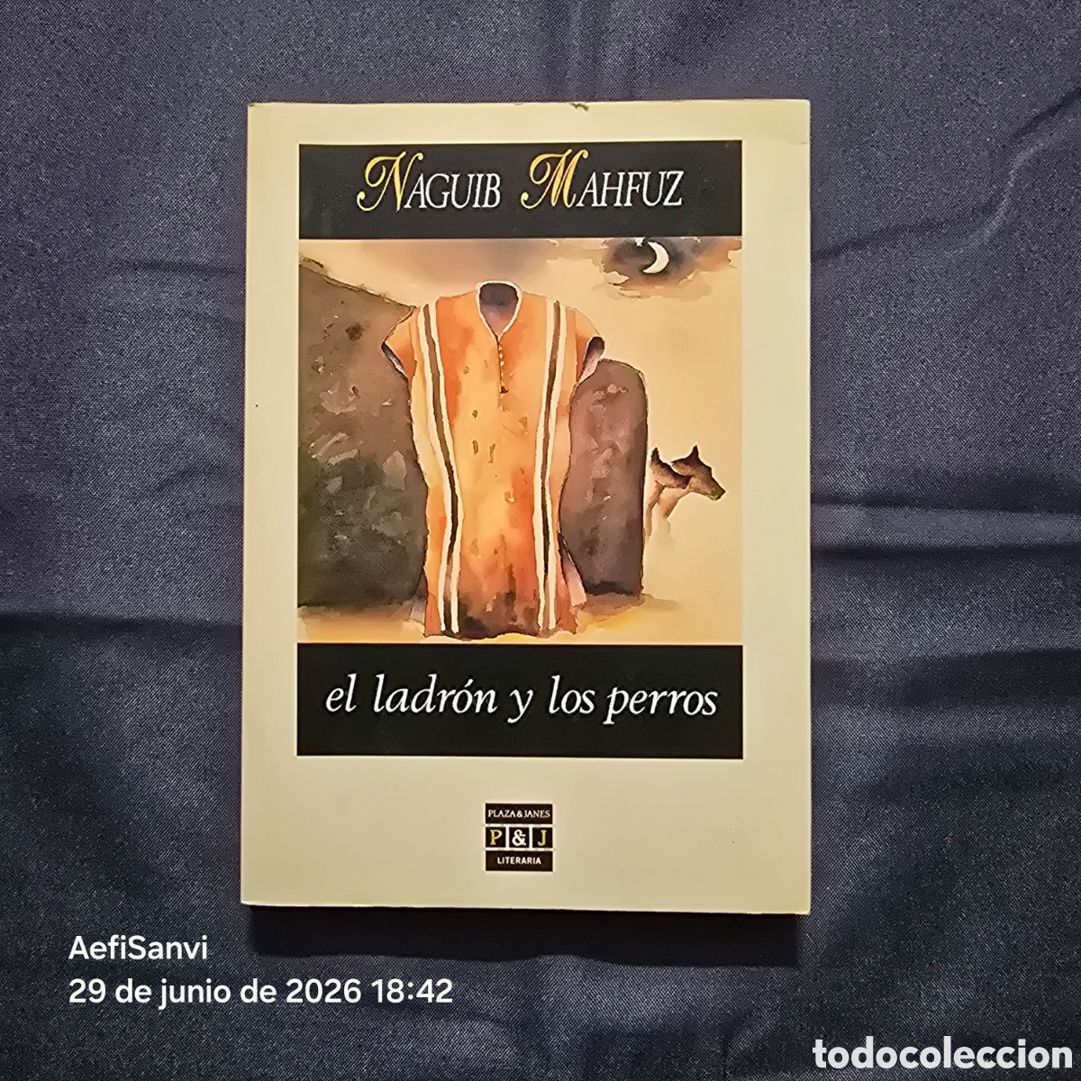 Libros de segunda mano: EL LADR&Oacute;N DE LOS PERROS (NAGUIB MAHFUZ) (PLAZA & JANES)