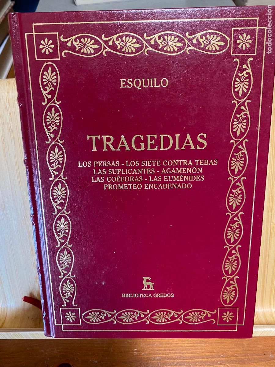 Libros de segunda mano: TRAEDIAS. ESQUILO. BIBIOTECA CL&Aacute;SICA GREDOS N&ordm; 5