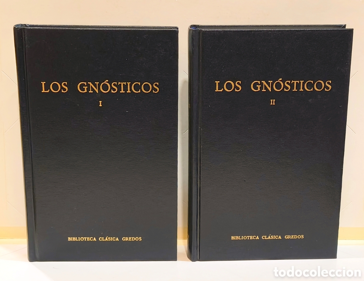 Libros de segunda mano: LOS GN&Oacute;STICOS I y II (Obra completa) &ndash; Biblioteca Cl&aacute;sica Gredos n&ordm; 59 y 60 &ndash; Primera edici&oacute;n / 1.&ordf;