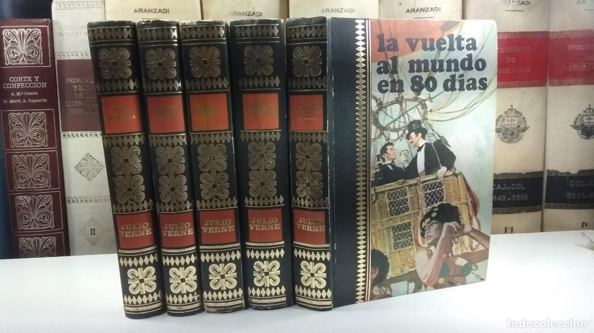 Libros de segunda mano: Bonito lote JULIO VERNE. Cito t&iacute;tulos. Editados por Dalmau Socias a&ntilde;os 70 del XX.