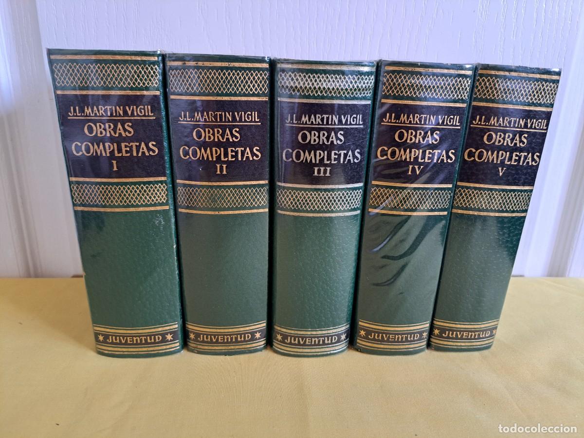 Libros de segunda mano: J.L.MARTIN VIGIL - OBRAS COMPLETAS (5 TOMOS) - EDITORIAL JUVENTUD