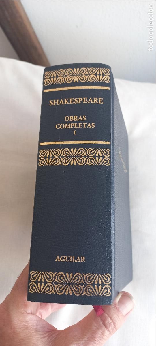 Libros de segunda mano: WILLIAM SHAKESPEARE : OBRAS COMPLETAS I - TRAGEDIAS. Editorial AGUILAR, 2003. ISBN 8403094272