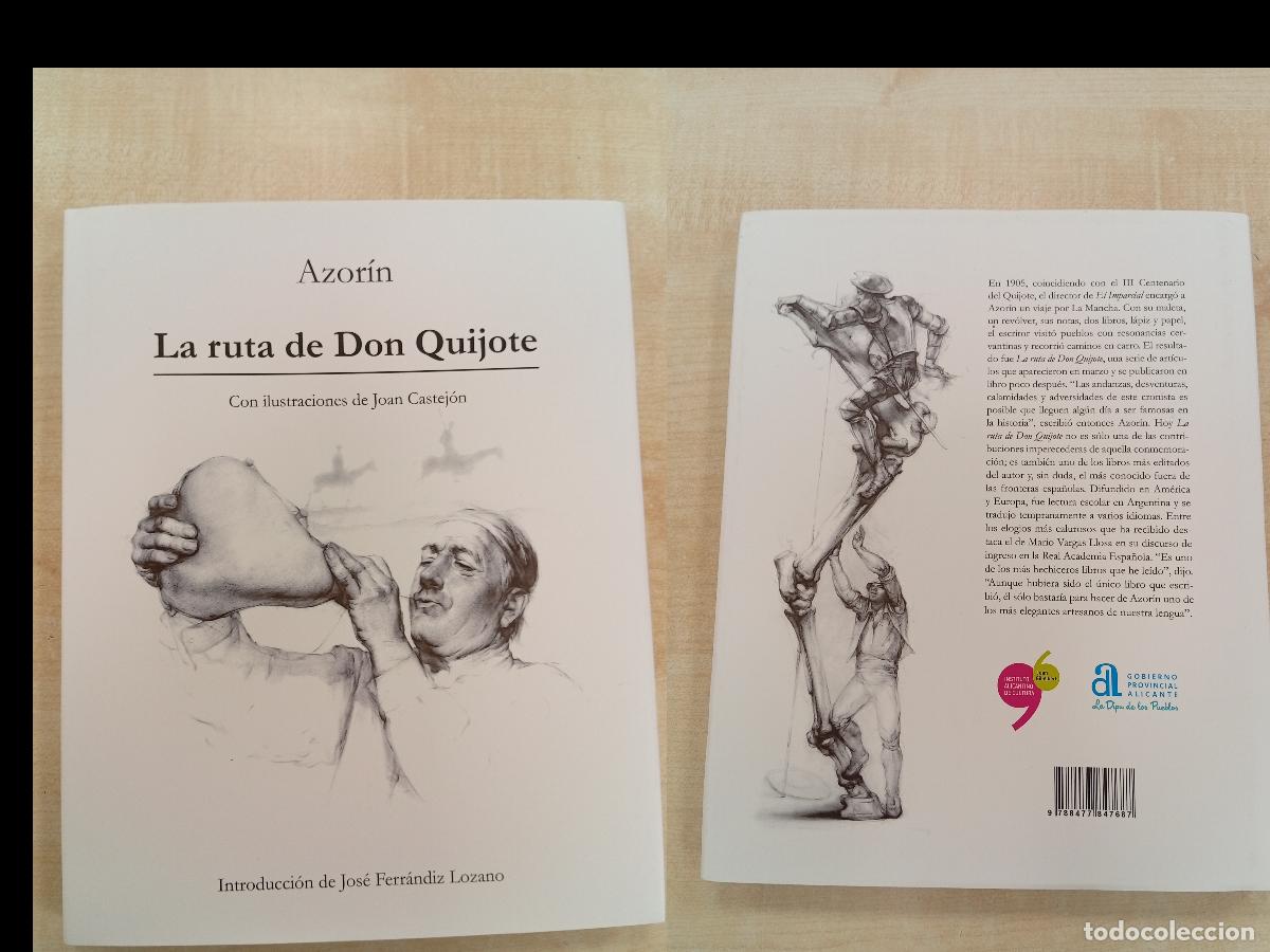 Libros de segunda mano: LA RUTA DE DON QUIJOTE - AZORIN - ILUSTRACIONES DE JOAN CASTEJ&Oacute;N