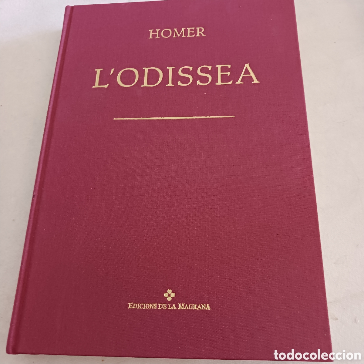Libros de segunda mano: L'Odissea Homer,traducci&oacute;n de Carles Riba,vol I