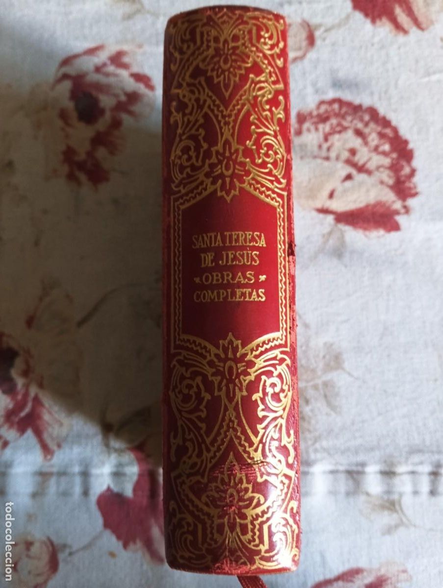 Libros de segunda mano: SANTA TERESA DE JESUS. OBRAS COMPLETAS. ED. DE LUJO. AGUILAR. MADRID, 1957.