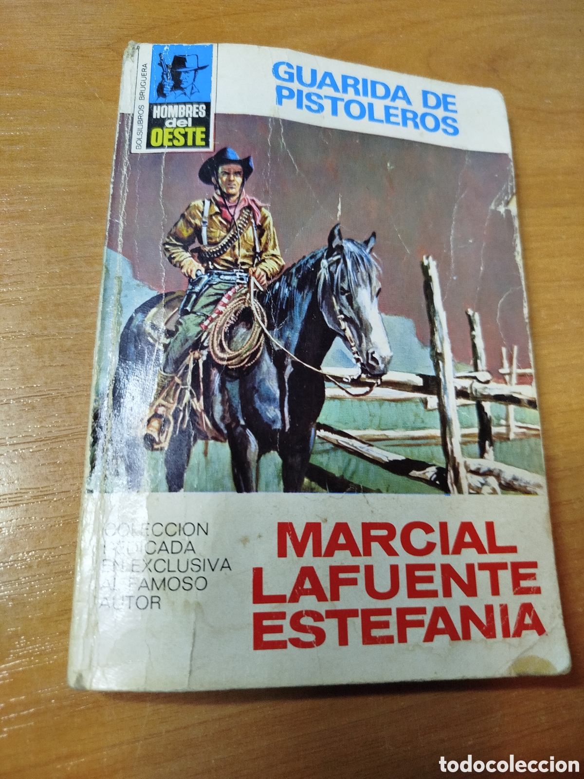 Libros de segunda mano: Guarida de pistoleros. Marcial Lafuente Estefan&iacute;a. Western