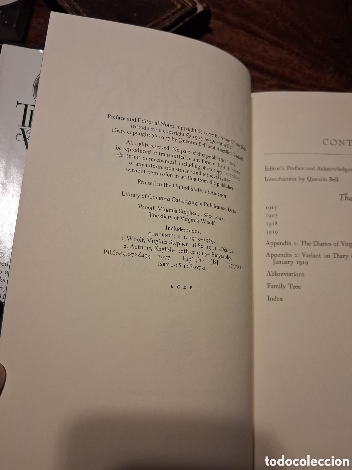 Libros de segunda mano: The Diary of Virginia Woolf (5 volume set) - Foto 3