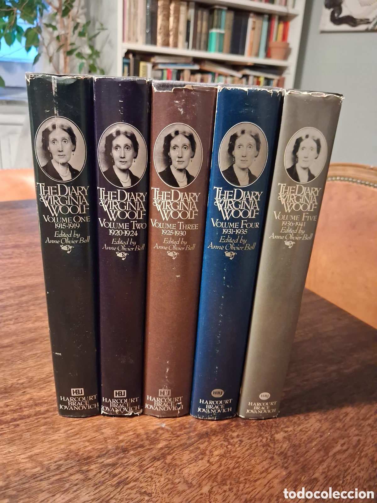 Libros de segunda mano: The Diary of Virginia Woolf (5 volume set) - Foto 1