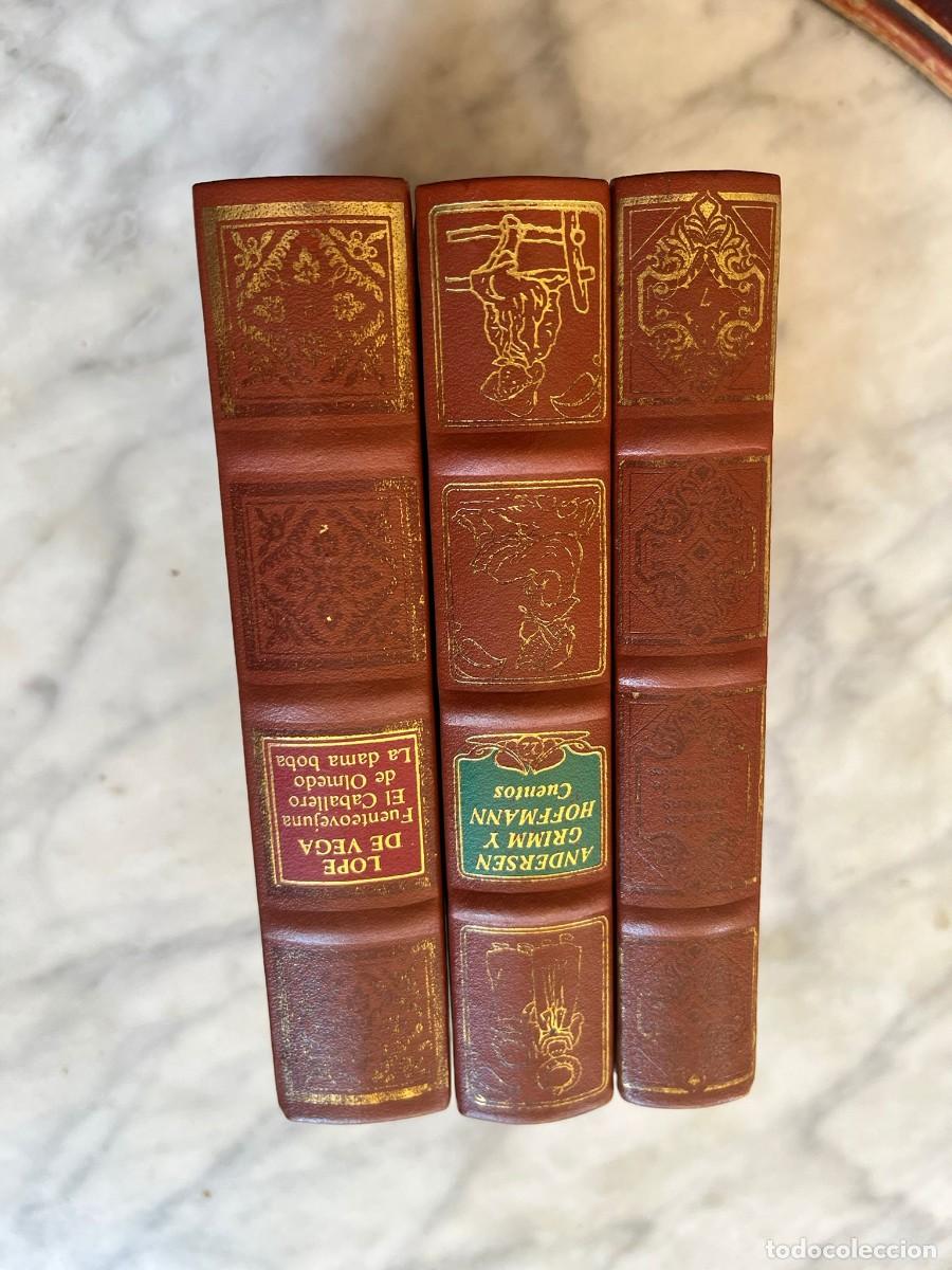 Libros de segunda mano: Lote 3 cl&aacute;sicos literatura universal Dickens Andersen Grimm Lope de Vega