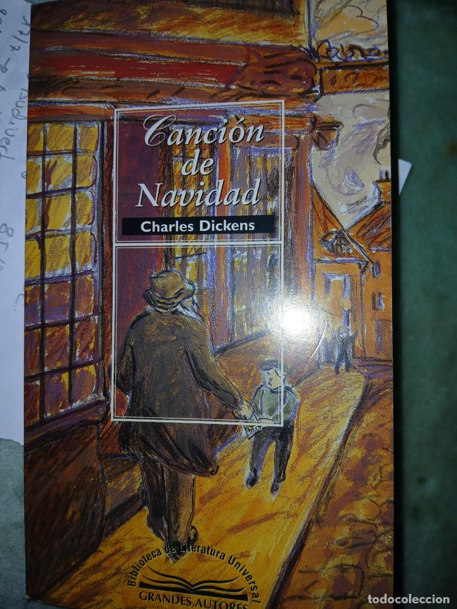 Libros de segunda mano: Canci&oacute;n de Navidad de Charles Dickens. Editorial Bibliotex 1998