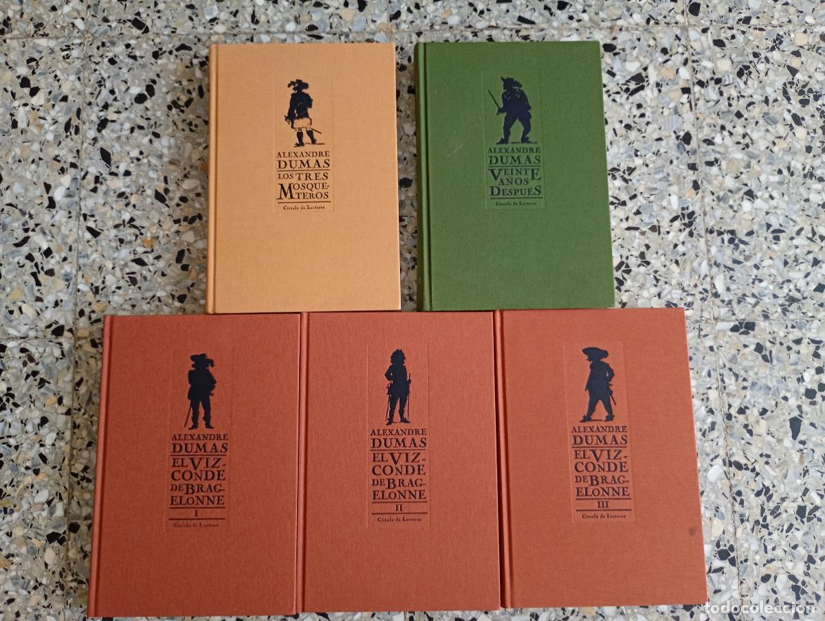 Libros de segunda mano: ALEXANDRE DUMAS. LOS CUATROS MOSQUETEROS - VEINTE A&Ntilde;OS DESPU&Eacute;S - EL VIZCONDE DE BRAGELONNE. TRILOG&Iacute;A