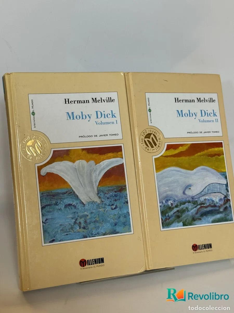 Libros de segunda mano: Lote Moby Dick 2 vol&uacute;menes - Herman Melville
