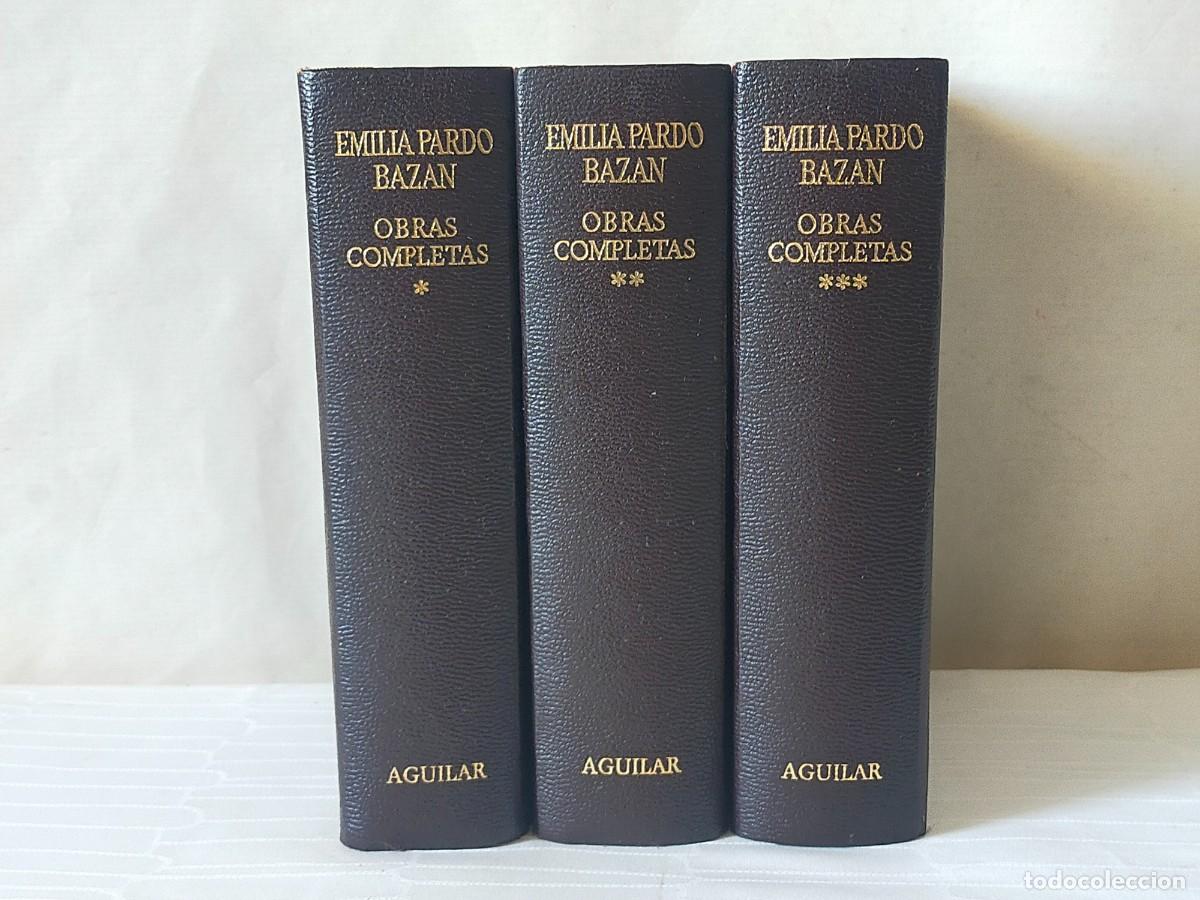 Libros de segunda mano: Editorial Aguilar. Obras Completas 3 Tomos (Novelas y Cuentos) - EMILIA PARDO BAZAN - 1973
