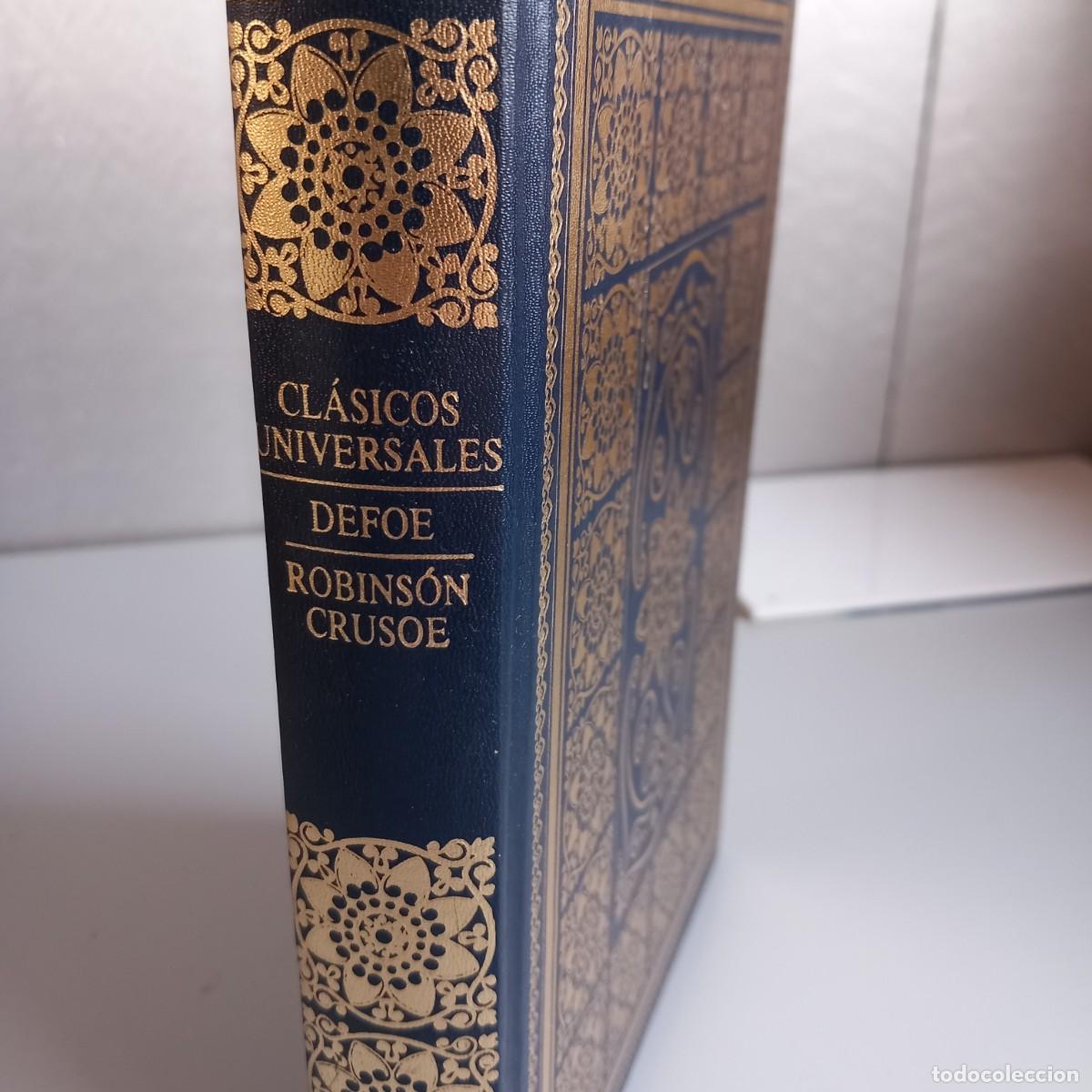Libri di seconda mano: ROBINS&Oacute;N CRUSOE. DEFOE. Cl&aacute;sicos Universales. Ed NAUTA