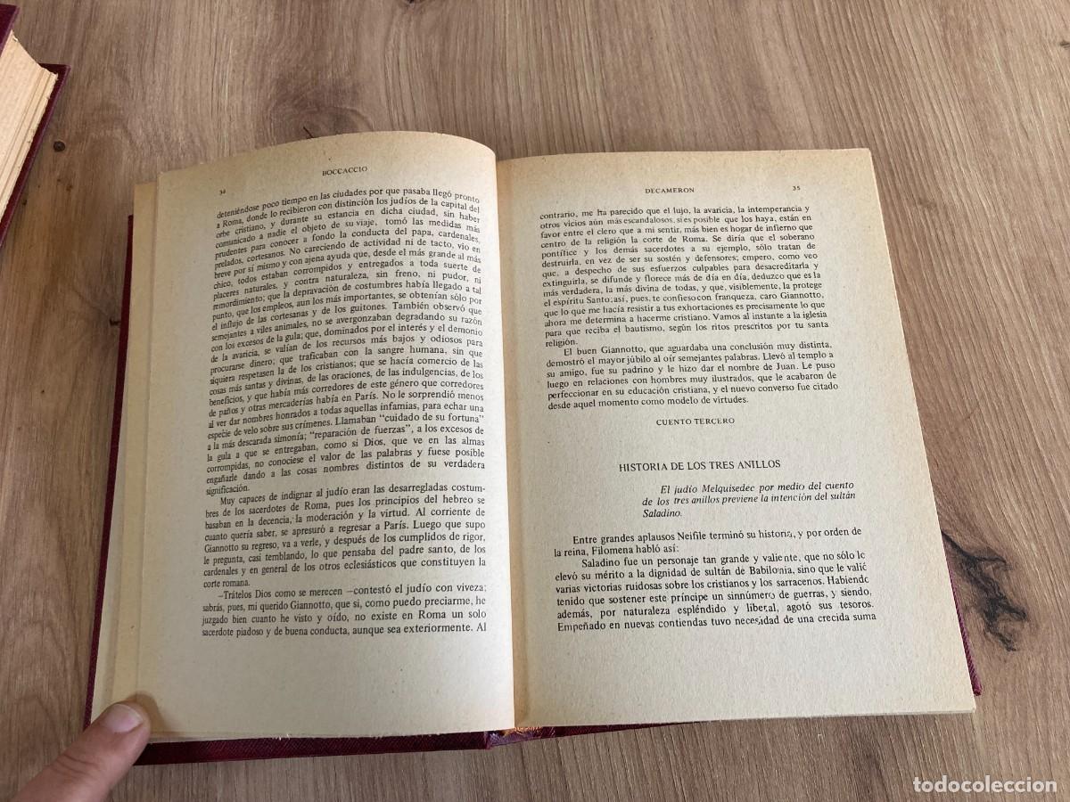 Libros de segunda mano: Decameron Boccaccio Ediciones Petronio - Foto 6