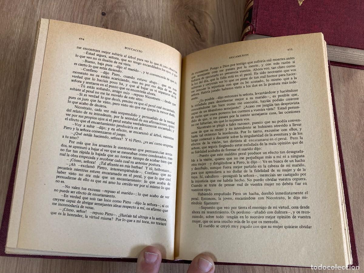 Libros de segunda mano: Decameron Boccaccio Ediciones Petronio - Foto 7