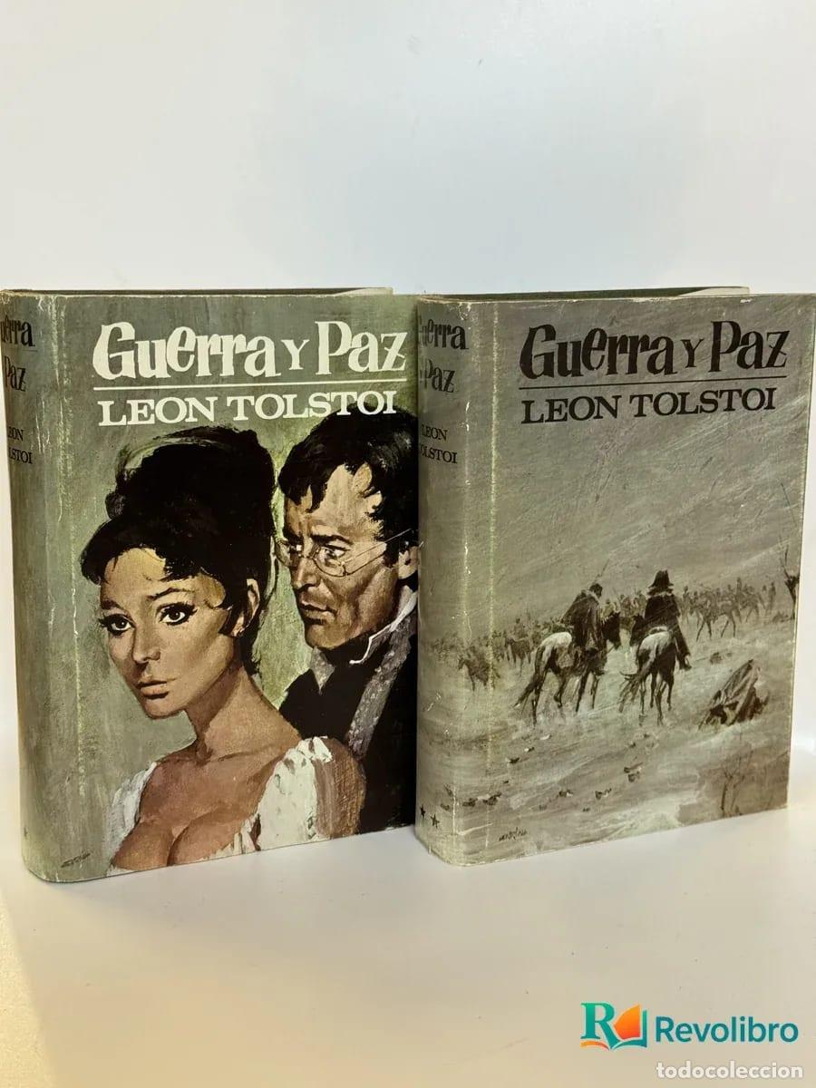 Libros de segunda mano: Lote Guerra y Paz 2 tomos - Leon Tolstoi