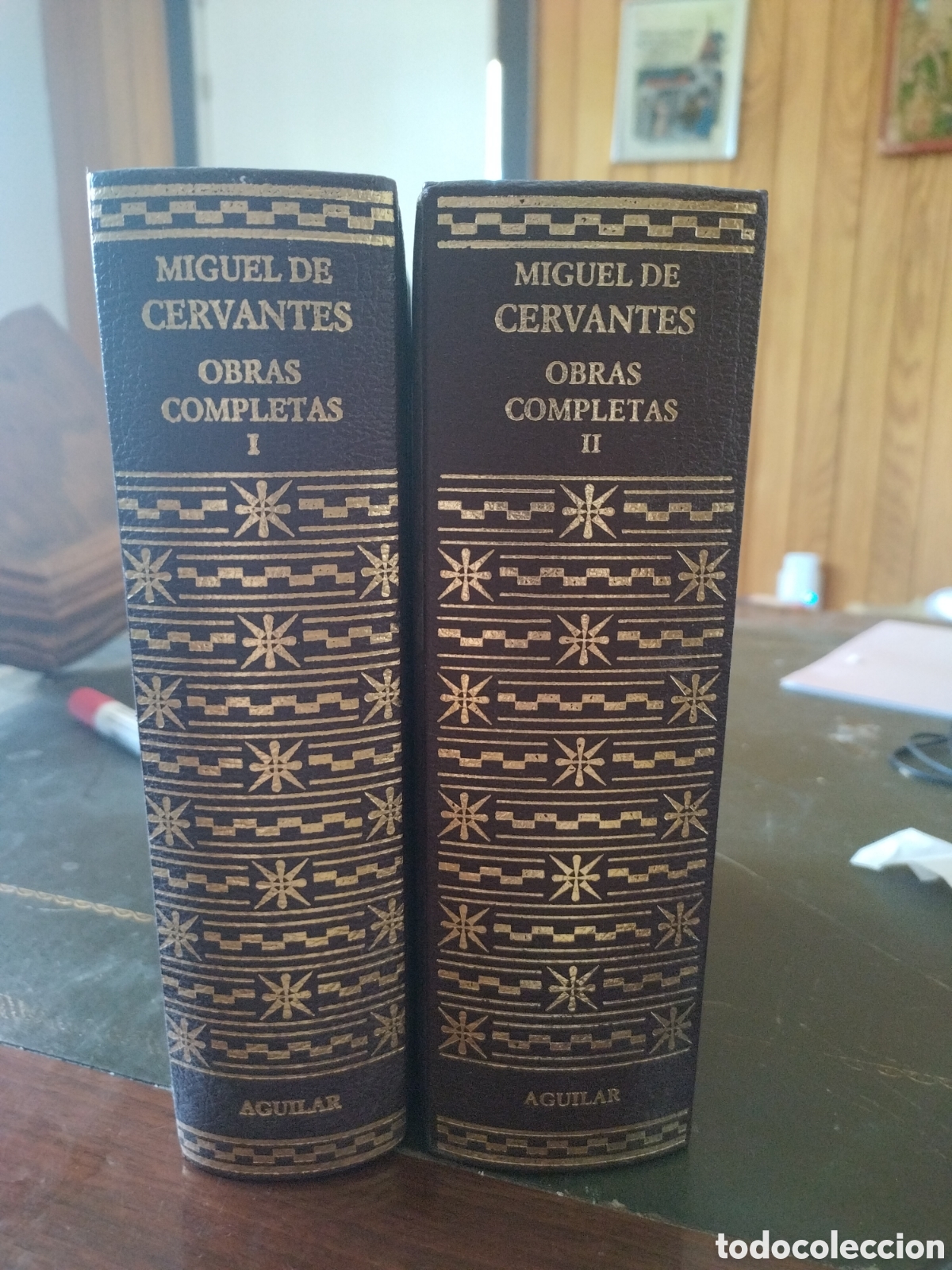 Libros de segunda mano: Miguel de Cervantes. Obras completas. Aguilar