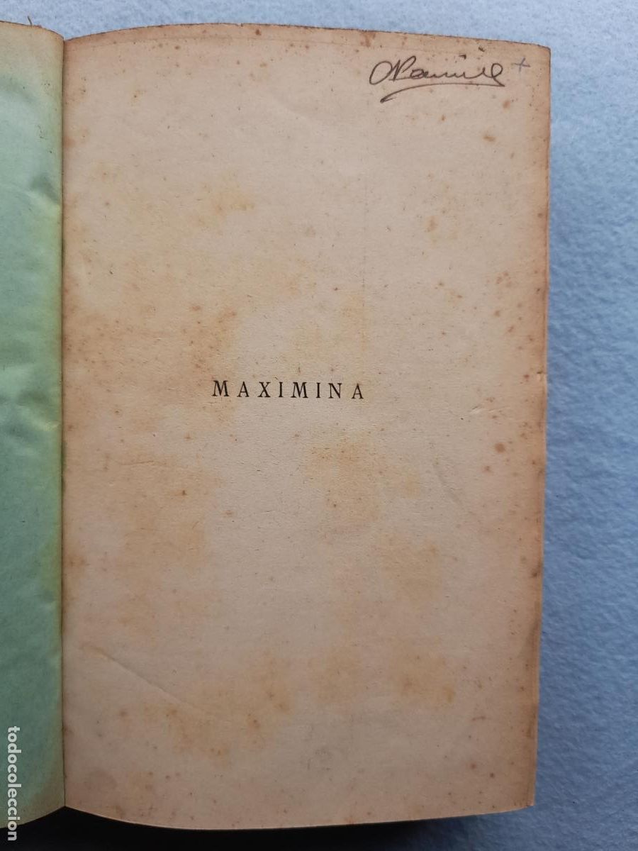Libros de segunda mano: Maximina. Armando Palacio Vald&eacute;s. - Foto 2