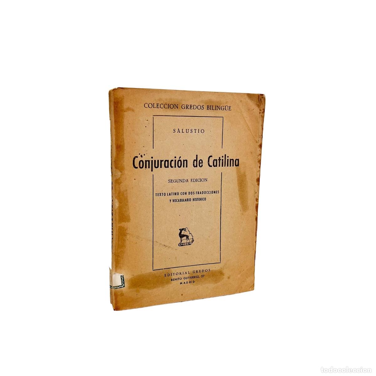 Libros de segunda mano: Conjuraci&oacute;n de Catalina, Salustio - Foto 1