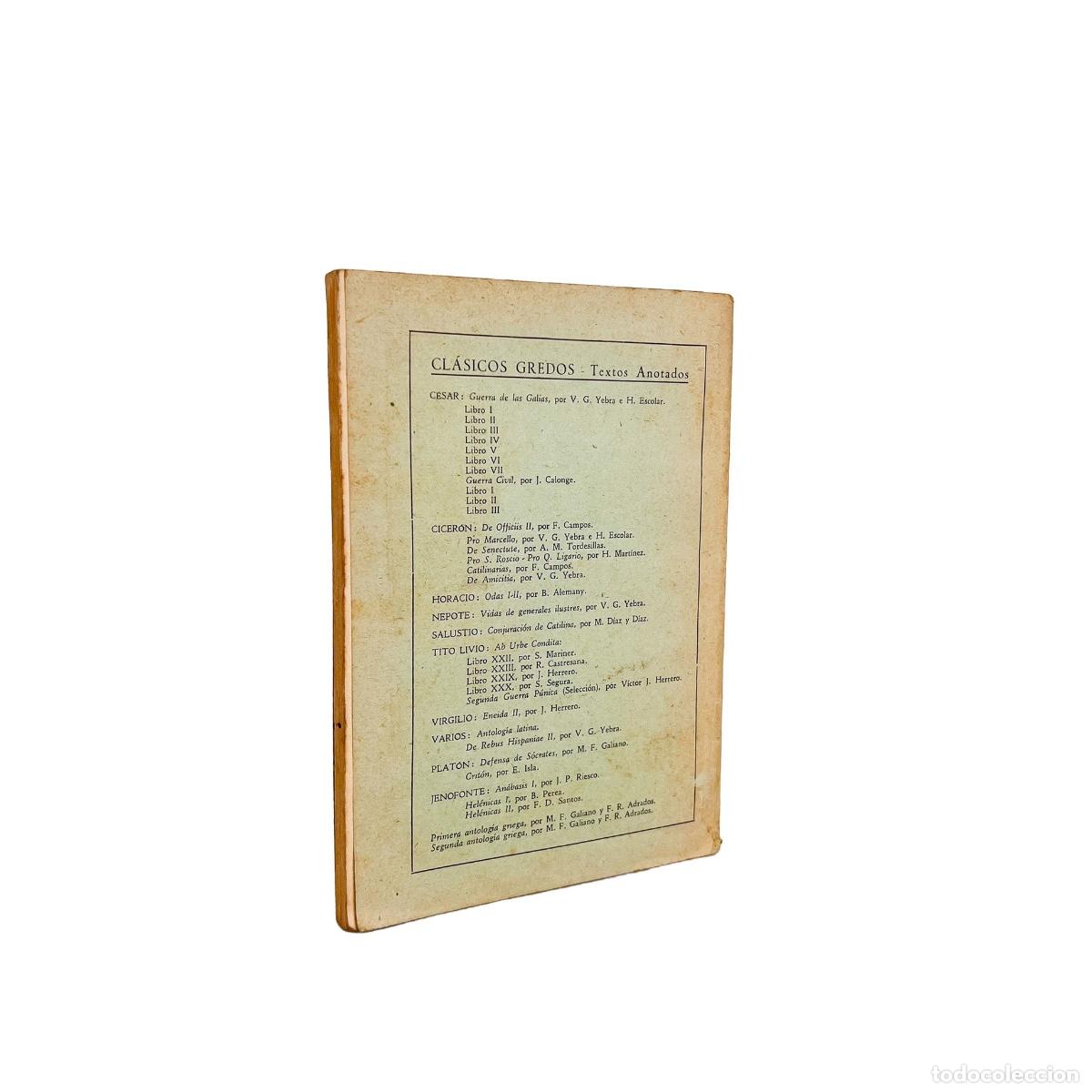 Libros de segunda mano: De Senectute, Cicer&oacute;n - Foto 2