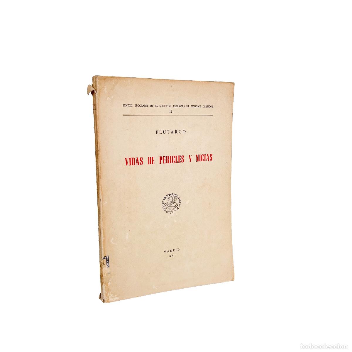 Libros de segunda mano: Vida de Pericles y Nicias, Plutarco - Foto 1