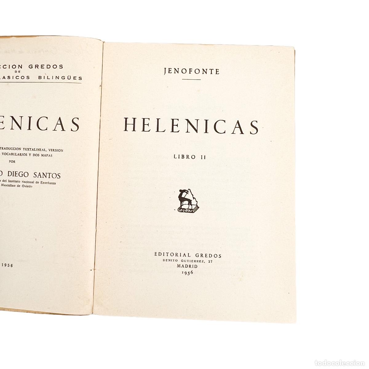 Libros de segunda mano: Hel&eacute;nicas Libro I y II, Biling&uuml;e, Jenofonte - Foto 3