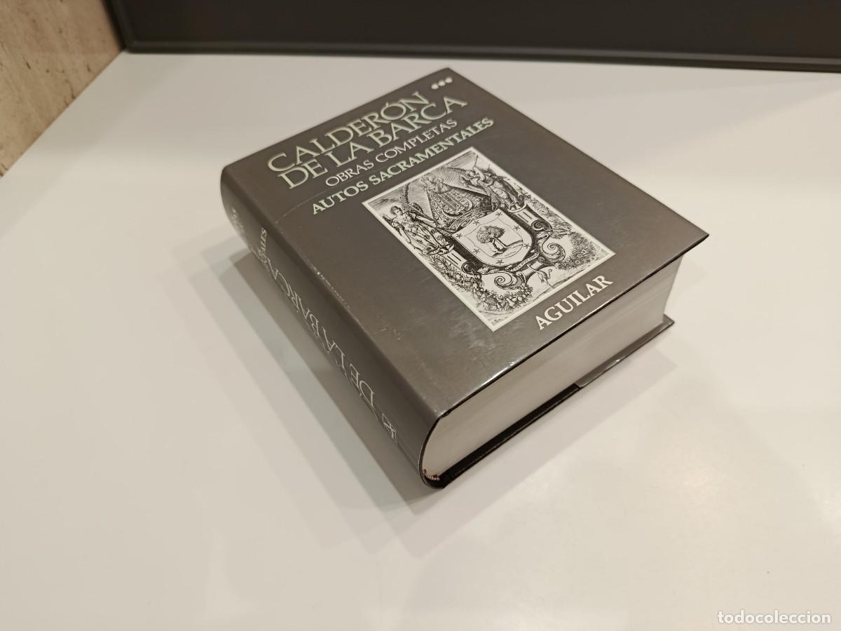 Libros de segunda mano: CALDERON DE LA BARCA - OBRAS COMPLETAS AUTOS SACRAMENTALES (TOMO 3) - AGUILAR COLECCION 1987 - NUEVO