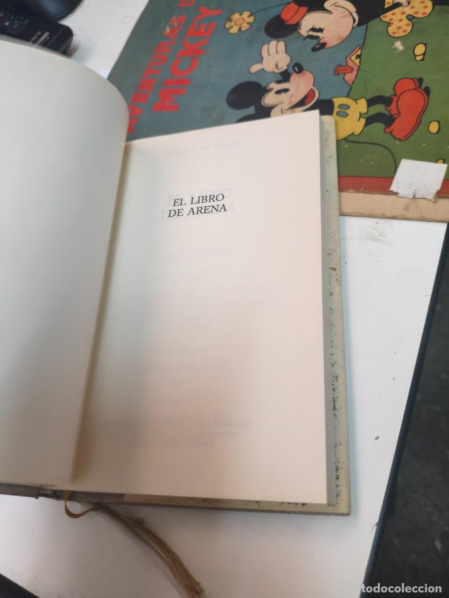 Libros de segunda mano: JORGE LUIS BORGES. EL LIBRO DE ARENA. EMECE BIBLIOTECA JORGE LUIS BORGES - Foto 2