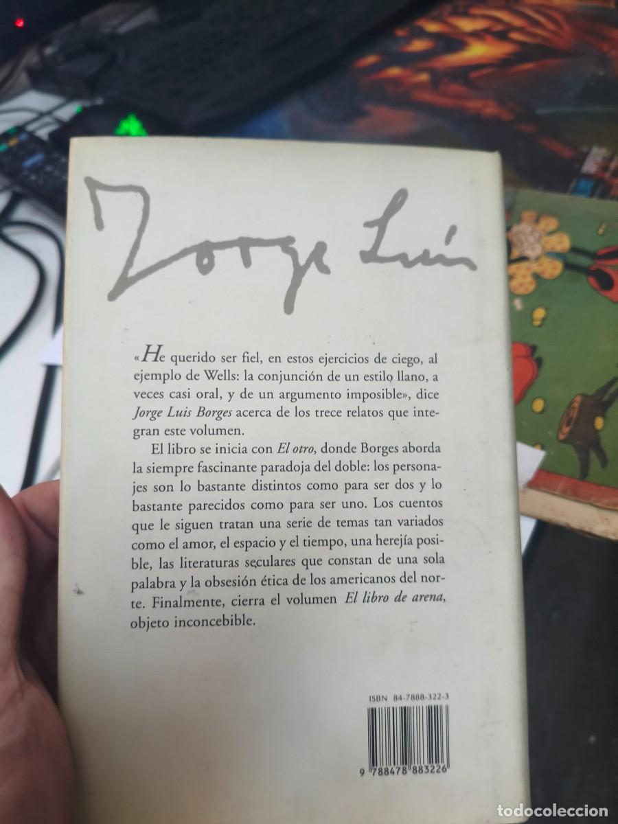 Libros de segunda mano: JORGE LUIS BORGES. EL LIBRO DE ARENA. EMECE BIBLIOTECA JORGE LUIS BORGES - Foto 5