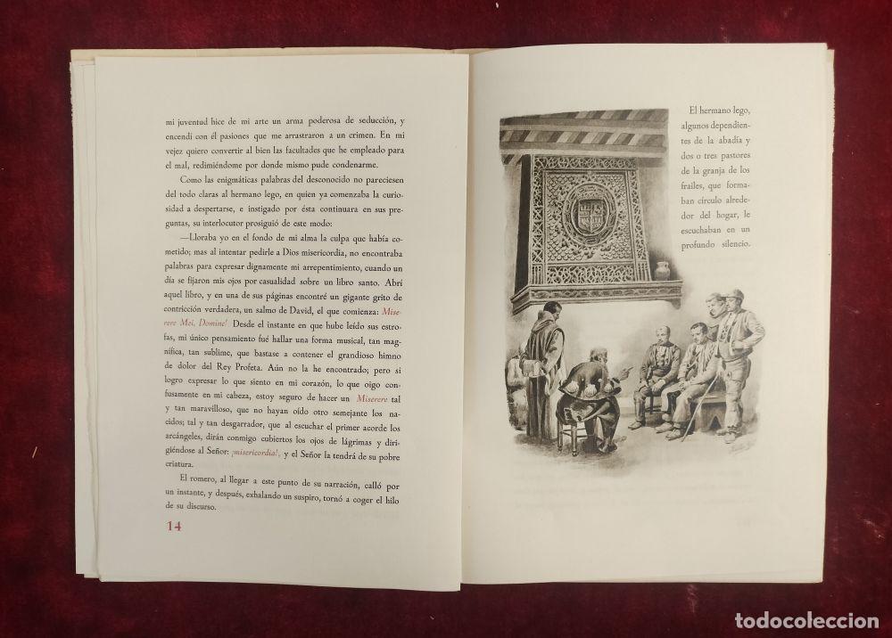 Libros de segunda mano: GUSTAVO ADOLFO B&Eacute;CQUER. EL MISERERE. EDICI&Oacute;N LIMITADA. HAUSER Y MENET. MADRID, 1949. - Foto 5