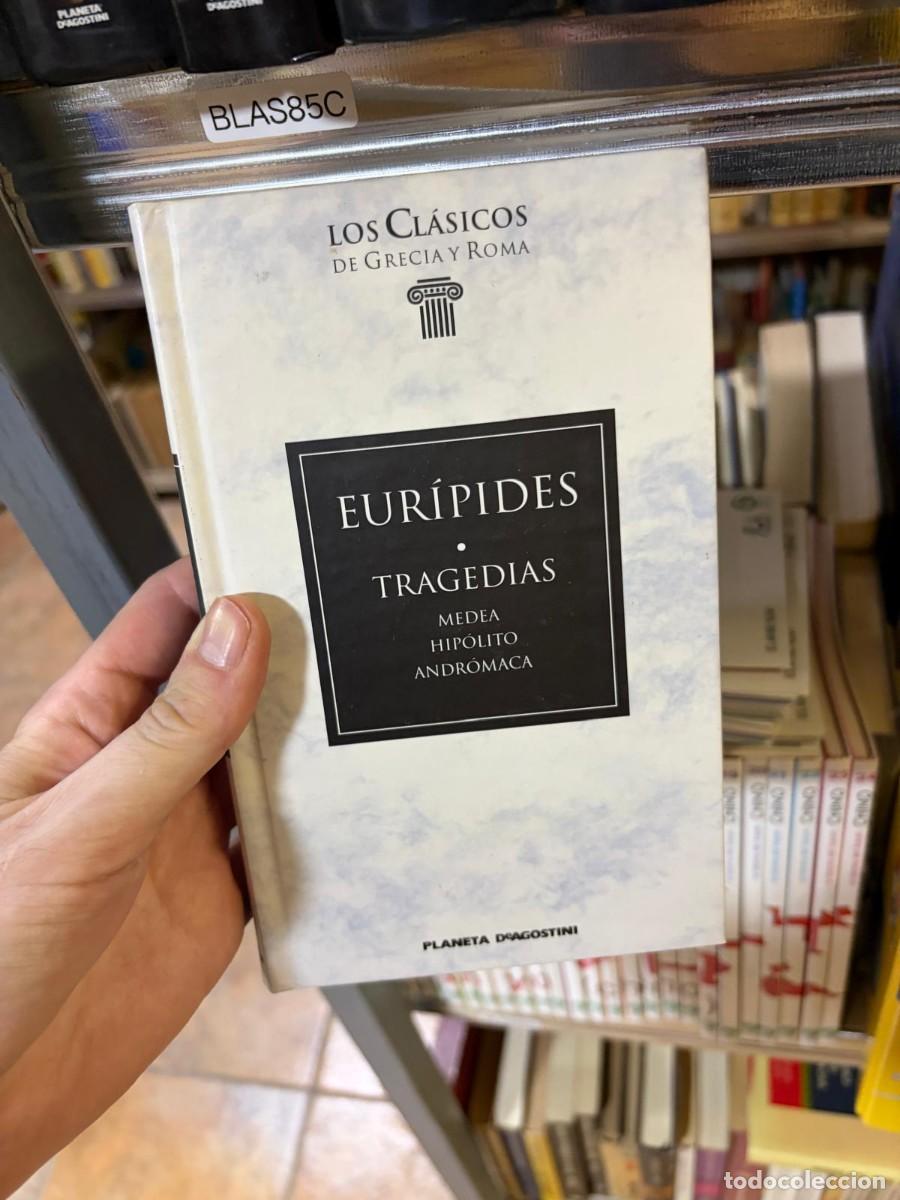 Libros de segunda mano: BLAS85C Eur&iacute;pides Tragedias: Medea Hip&oacute;lito Andr&oacute;maca Planeta DeAgostini