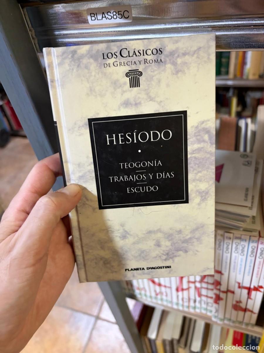Libros de segunda mano: BLAS85C Hes&iacute;odo Teogon&iacute;a / Trabajos y d&iacute;as / Escudo Planeta DeAgostini