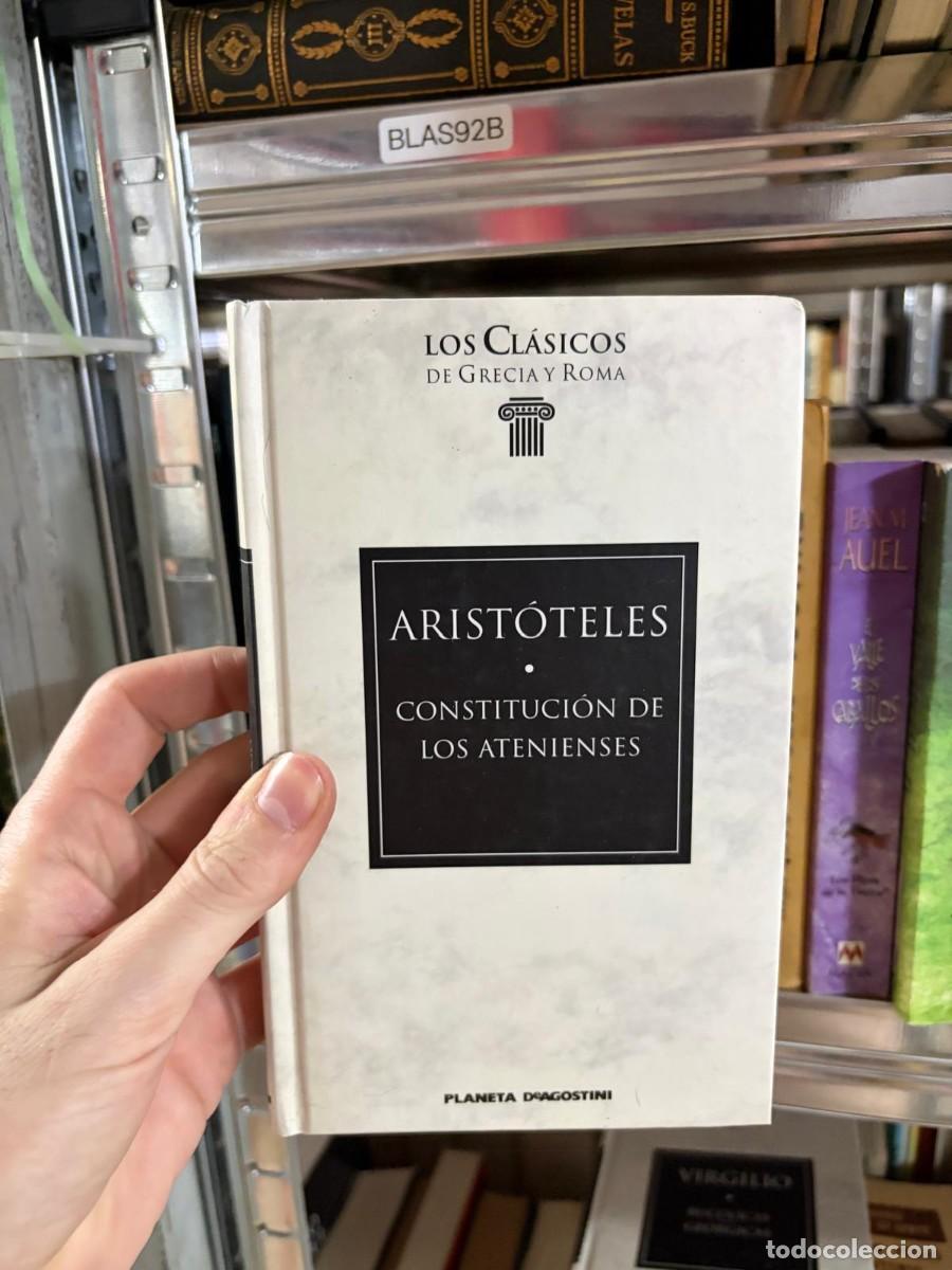 Libros de segunda mano: BLAS92B Arist&oacute;teles Constituci&oacute;n de los atenienses Planeta DeAgostini libro