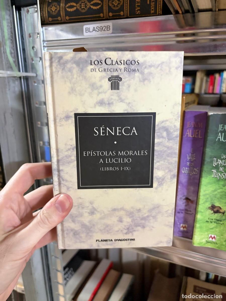 Libros de segunda mano: BLAS92B S&eacute;neca Ep&iacute;stolas morales a Lucilio (Libros I-IX) Planeta DeAgostini libro