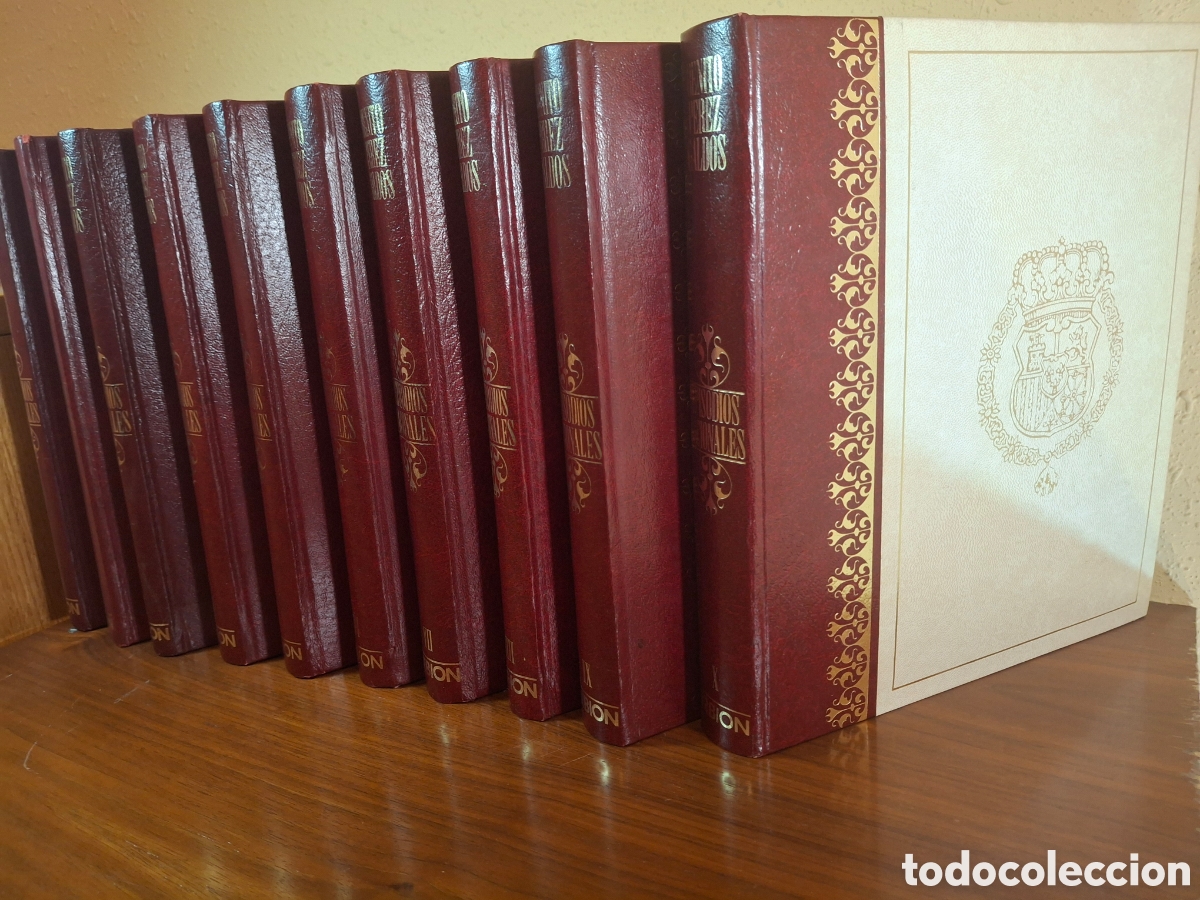 Libros de segunda mano: BENITO PEREZ GALDOS, EPISODIOS NACIONALES, 10 TOMOS, COMPLETA, EDICIONES URBION, 1976