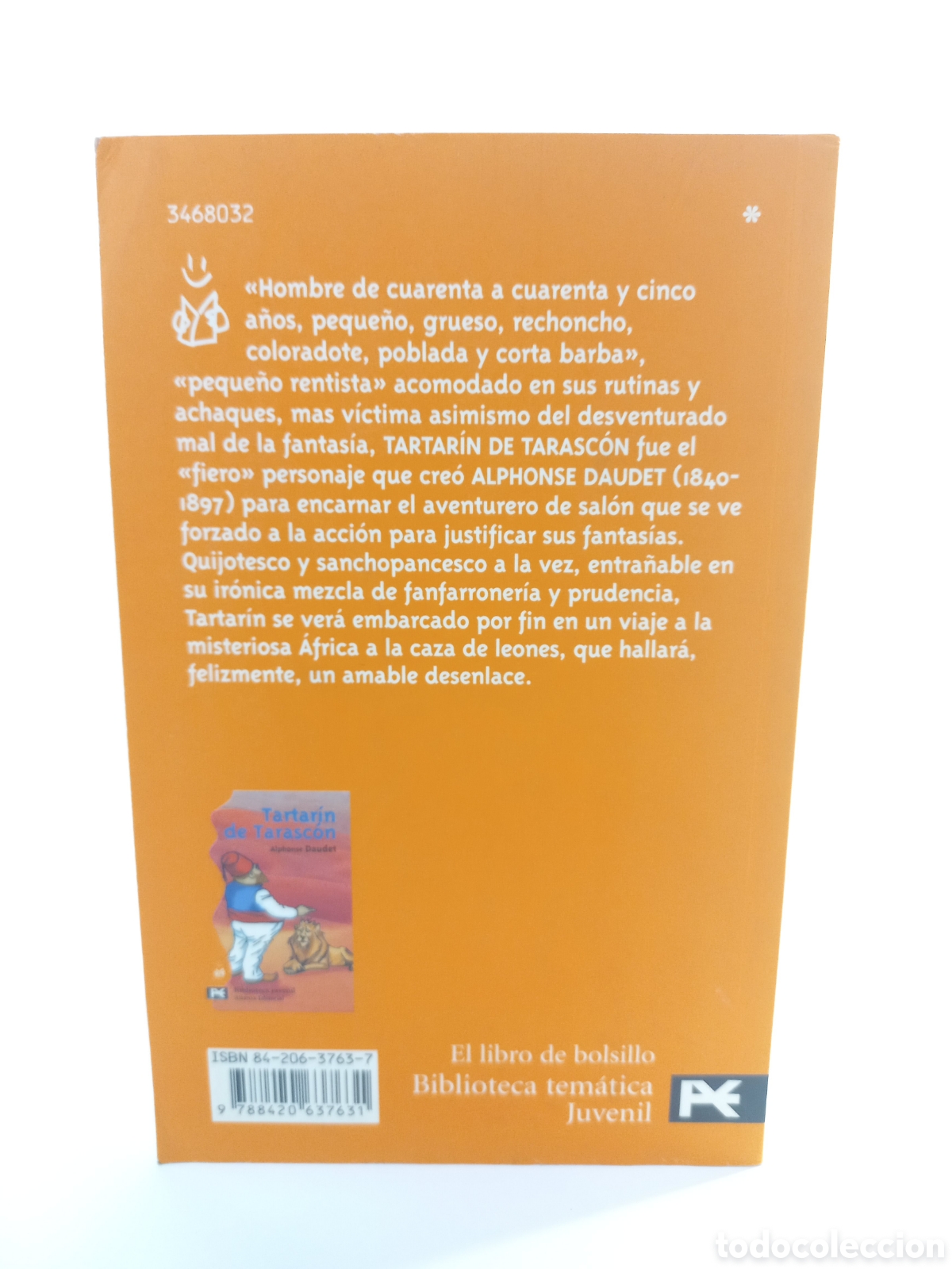 Libros de segunda mano: Tartar&iacute;n de Tarasc&oacute;n. Alphonse Daudet. Alianza Editorial, 2000. - Foto 2