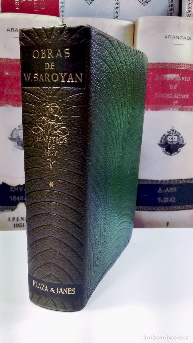 Libros de segunda mano: OBRAS DE WILLIAM SAROYAN. Plaza & Jan&eacute;s Editores, S.A. 1962. Col. Maestros de Hoy. Tomo I. Comprende