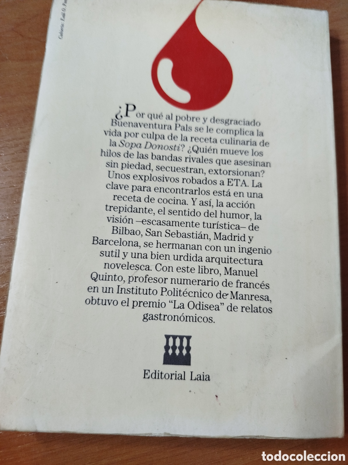 Libros de segunda mano: Cuesti&oacute;n de astucia. Manuel quinto. Premio la Odisea. - Foto 2