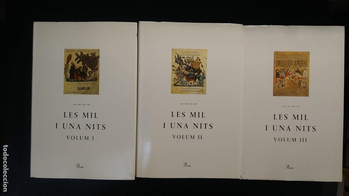 Libros de segunda mano: LES MIL I UNA NITS I,II,III - EDITORIAL PROA -PRIMERA EDICI&Oacute;N