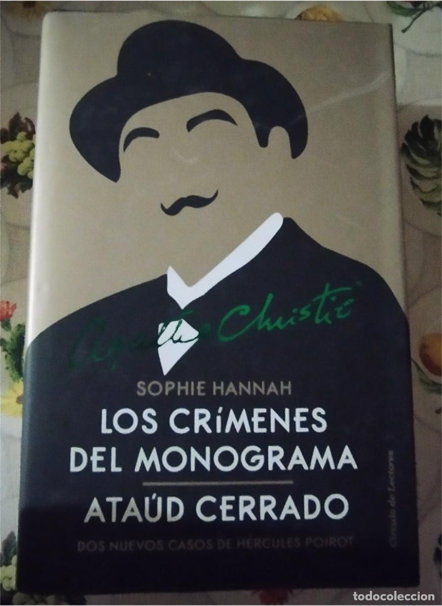 Libros de segunda mano: LOS CRIMENES DEL MONOGRAMA / EL ATAUD CERRADO HERCULES POIROT SOPHIE HANNAH PASTA DURA CUBIERTA 728
