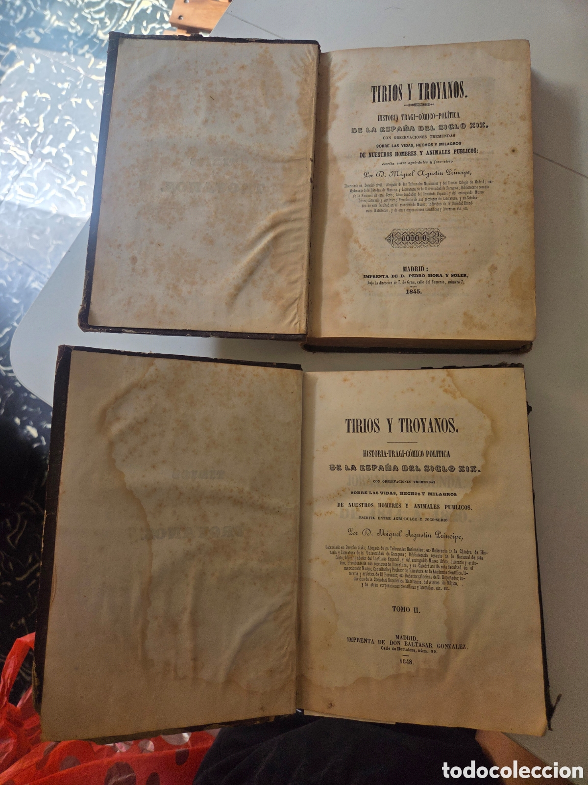 Libros de segunda mano: Libros: Tirios y Troyanos