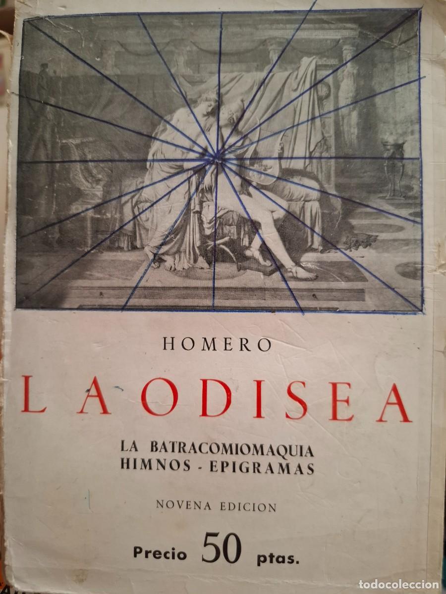 Libros de segunda mano: La Odisea La Batracomiomaquia Himnos Epigramas Homero